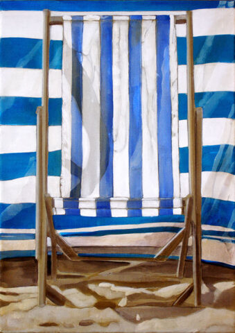 - SOLD - Stripes and stripes | 50 x 35 cm | acrylic on canvas