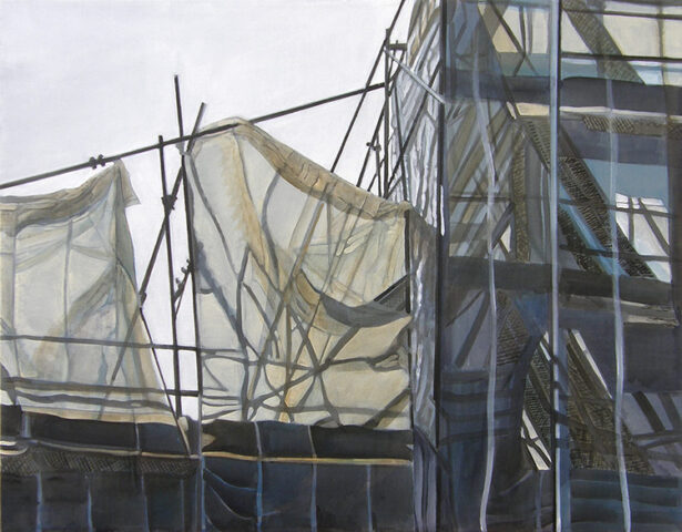 Zeche Zollverein under reconstruction | 70 x 90 cm | acrylic on canvas