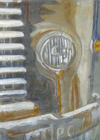 - SOLD - Rust | 30 x 22 cm | acrylic on paper