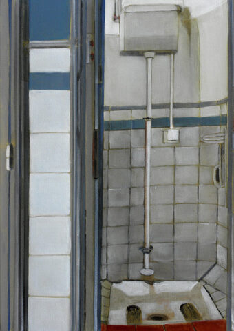 French Toilet | 60 x 40 cm | acrylic on canvas