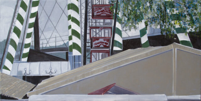 Grande Roue | 55 x 110 cm | acrylique sur toile
