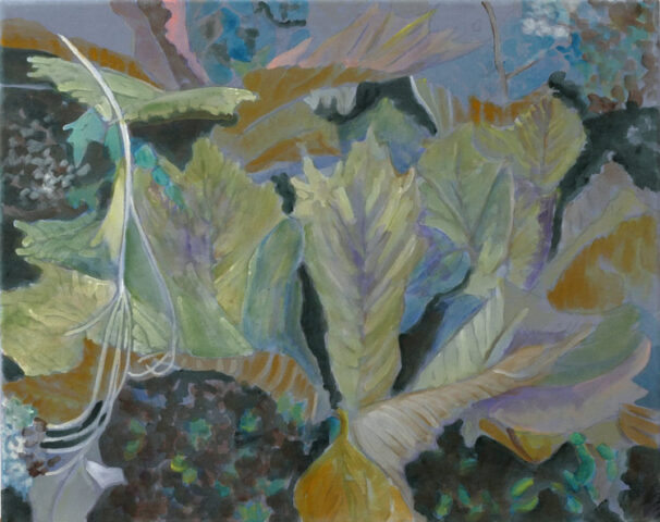 Leaves | 40 x 50 cm | acrylic on canvas