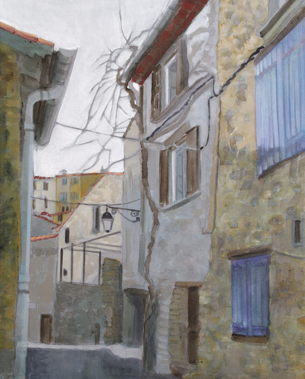 Carrer dels Serrats | 50 x 40 cm | acrylique sur toile