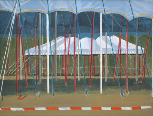 Le cirque Roncalli | 45 x 60 cm | acrylique sur toile