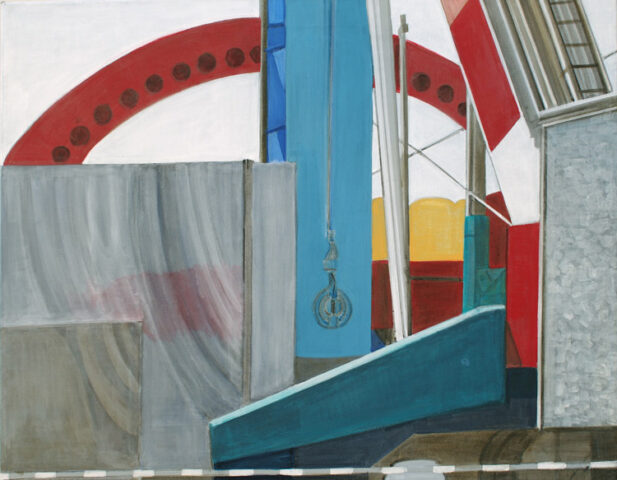 Sleeping fairground | 65 x 80 cm | acrylic on canvas